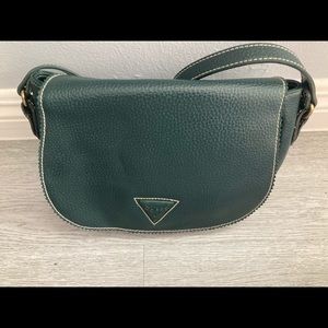 Vintage Guess Leather Turquoise Purse Bag
